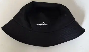 블랙 버킷햇 naptime Nissy 브랜드