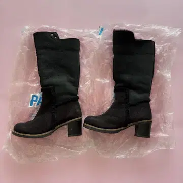 롱 부츠 25cm 가죽제품