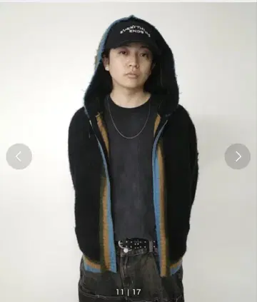 who's who gallery 후드티 남녀 공용