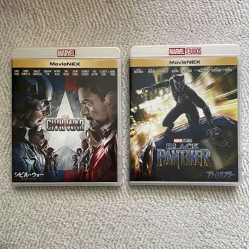 시빌 워 & 블랙팬서 Blu-ray 2장 세트