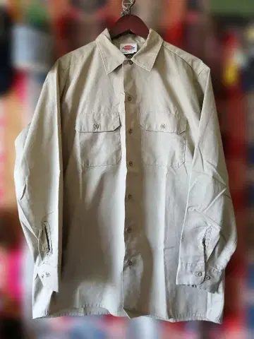 80's DICKIES 워크 셔츠