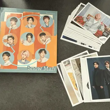Snow Man 포토북과 사진 세트