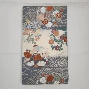미사용 후쿠로 오비 당직 가키네니 하나노마루 전통 공예품
