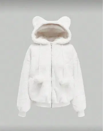 고양이 귀 후드티 Y2K