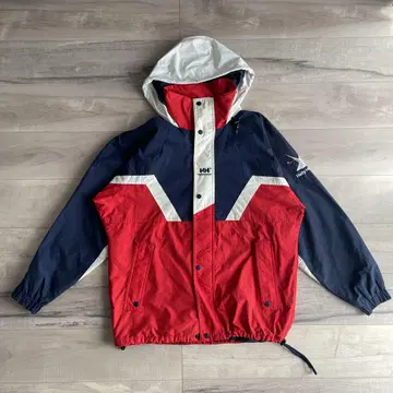 90s 헬리한센 세일링 자켓 골든 사이즈 네이비 빨흰