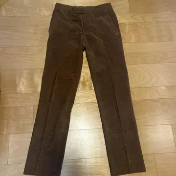 united arrows 브라운 코듀로이 팬츠