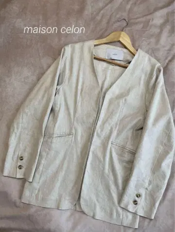 maison celon linen light jacket 린넨 자켓