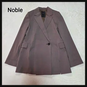 [새상품급] Noble 트로 스트레치 슬릿 자켓 울 블렌드
