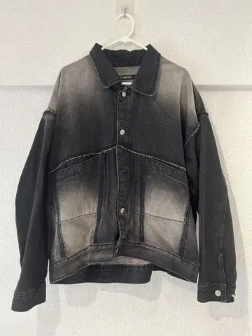 GLAMOUR 그라데이션 데님 자켓