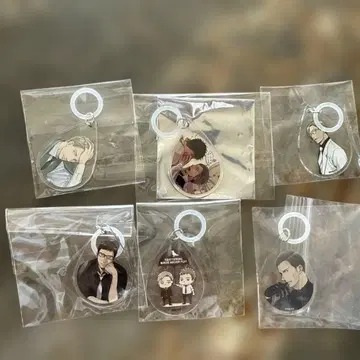 지저귀는 새는 날갯짓하지 않는다 엄브렐라 마커 6개 세트