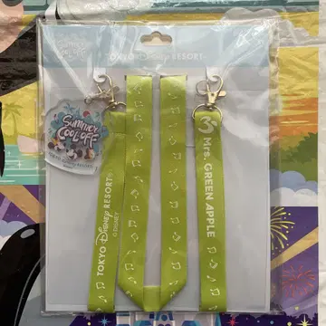 디즈니 미세스 그린애플 콜라보 스트랩 썸머 쿨오프
