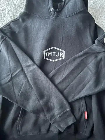 TOMTJUNIOR 블랙 후드티 L 사이즈