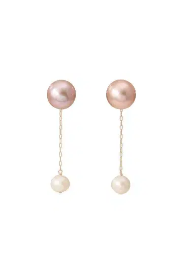 NATURALI JEWELRY 나라리쥬얼리 펄 플로트 귀걸이