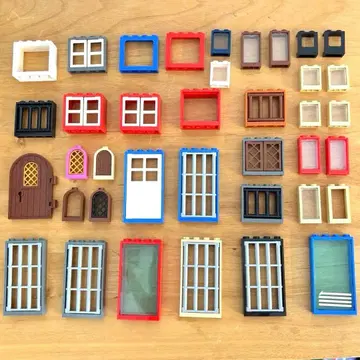 정품 LEGO 레고 창문 문 건물 부품 묶음 판매 우리식 창문