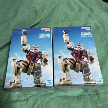 기동전사 건담 남코 한정판 RX-78F00/E 피규어 2개