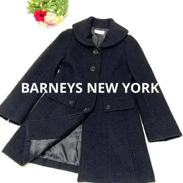 바니스뉴욕 울 코트 이탈리아 원단 블랙 36