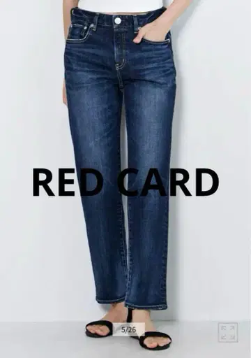 RED CARD Anniversary 25th 데님 팬츠 사이즈 22