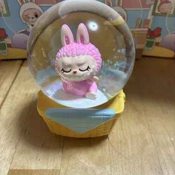 LABUBU 빛나는 수정구 오르골 (지브리 메들리 등)