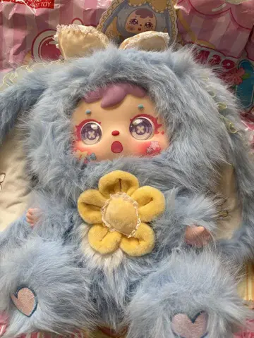 미사용 새상품 귀여운 엘르 680%의 파랑 봉제 인형
