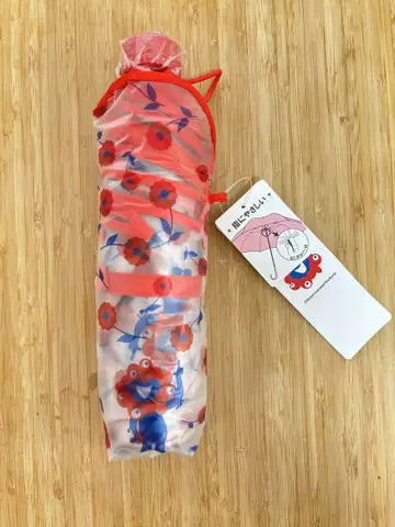 오사카 엑스포 간사이 엑스포 미야쿠미야쿠 우산 새상품 접이식 우산 빨간색