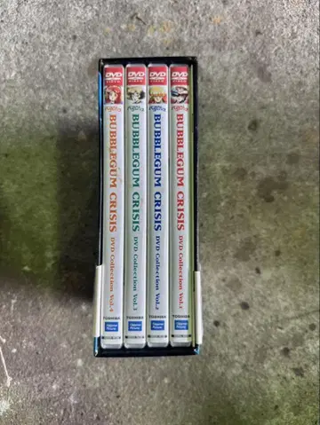 s504 버블검 크라이시스 전편 DVD 박스 초회 한정판