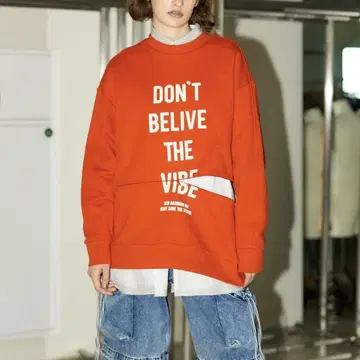 MAISON SPECIAL 2way Vibe 크루넥 스웨트