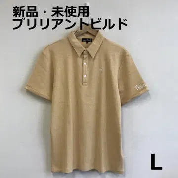 B0930B03 새상품 미사용 브릴리언트 빌드 골프 피케 셔츠
