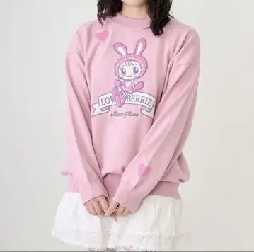 메조피아노 베리에짱 자카드 니트