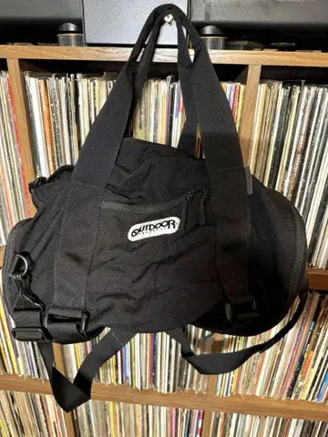 bagjack X OUTDOOR 블랙 3way 보스턴 백