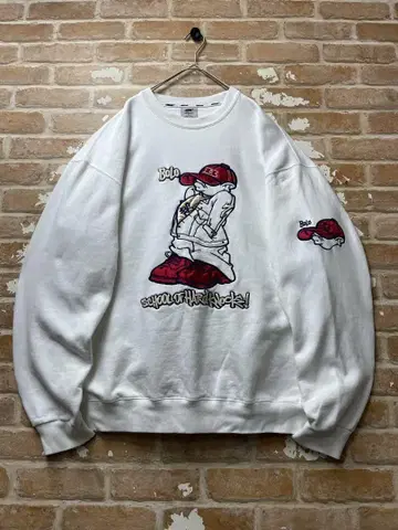 90s SOHK School of Hard Knocks 맨투맨 y2k