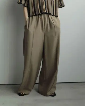 anuke 신상 Pintuck Wide Pants 안느크