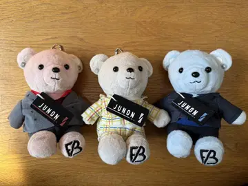 BE:FIRST JUNON 곰 봉제 인형 3체 세트