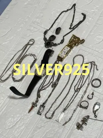 silver925 액세서리 묶음 판매