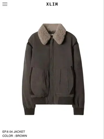 XLIM EP.6 04 JACKET 브라운