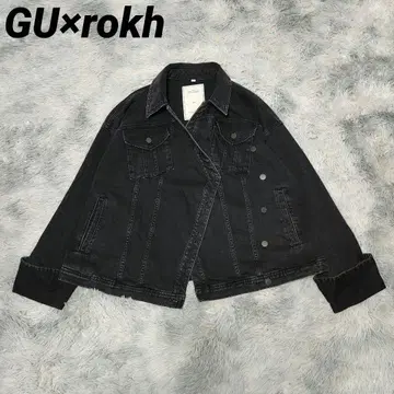 GU x rokh 데님 블루종 by rokh +X 로쿠 데님 자켓