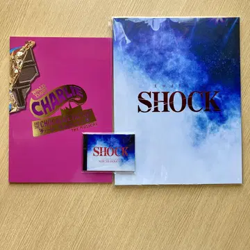 Endless SHOCK 차리초코 팜플렛과 파라파라 메모