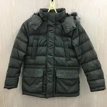 유니클로 후드 부착 다운 자켓 F0930C08