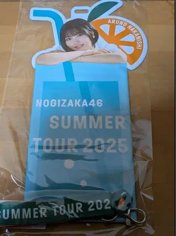 나카니시 아루노 개별 티켓 홀더 한여름의 전국 투어 2025 노기자카46