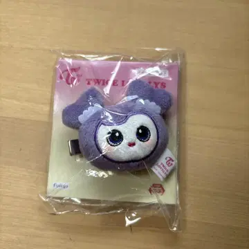GIGO TWICE LOVELYS 봉제 인형 헤어핀 사나