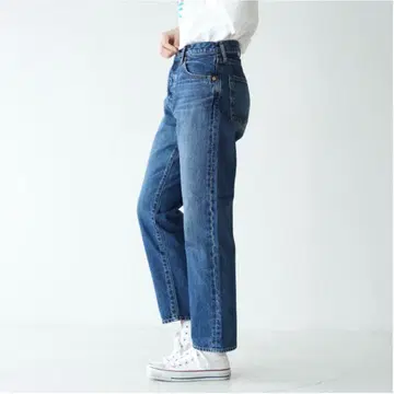 컨디션 최상 더 신즈 34 제너럴 청바지 테이퍼드 데님 팬츠