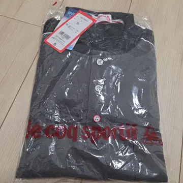 le coq 르꼬끄 피케 셔츠 5L 블랙 간호사 테라피스트 작업