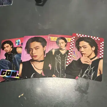 사인 포함 포토 카드 5장 세트