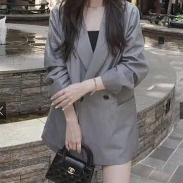 더블 브레스트 테일러 자켓