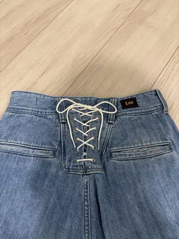 RHC x Lee 레이스업 데님 팬츠 XS