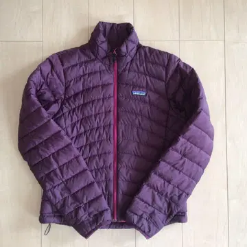 patagonia 퍼플 다운 자켓