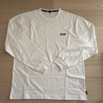 PALACE 화이트 긴팔 티셔츠