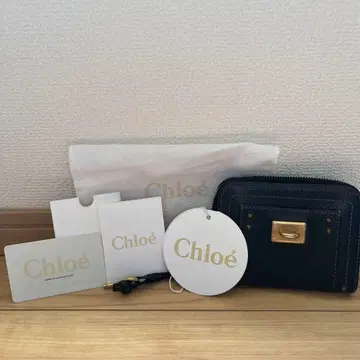 끌로에 블랙 이단 접이식 지갑 수납 가방 포함