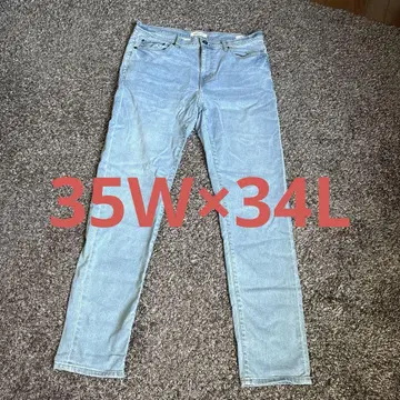 새상품급 남성용 데님 남성용 청바지 35W x 34L
