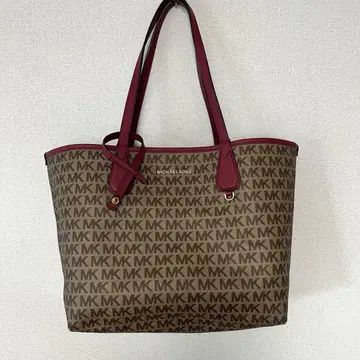 MICHAEL KORS MK 패턴 리버서블 토트백