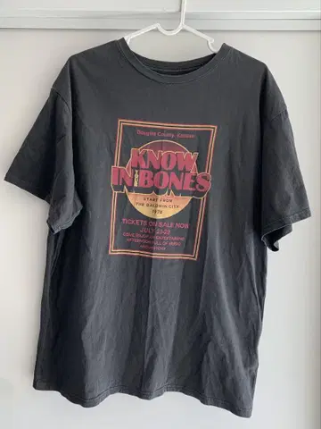 ungrid 투어 로고 루즈 Tee